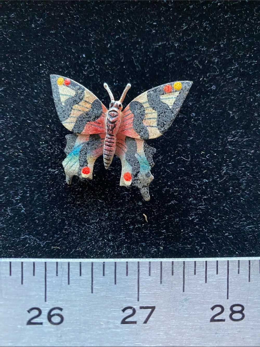 Decorative Small Butterfly Pet Accessory in Multicolor